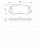 A_Колодки гальмівні дискові ALFA ROMEO 164/FIAT Croma90 -98 BOSCH 0986461770 (фото 1)