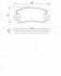A_Колодки гальмівні дискові ALFA ROMEO 164/FIAT Croma90 -98 BOSCH 0986461770 (фото 1)