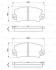 A_Колодки гальмівні дискові RENAULT Espace -01 BOSCH 0986463490 (фото 8)