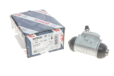 Гальмівний циліндр TOYOTA Avensis "RR "97>> BOSCH 0 986 475 884