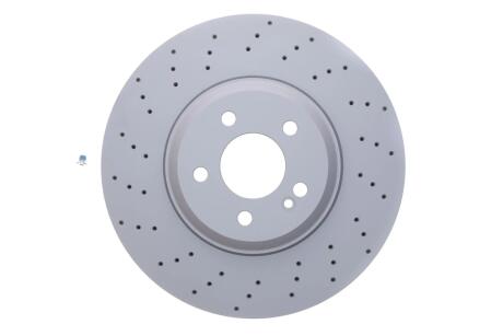 Гальмівний диск BOSCH 0 986 479 G35