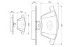ГАЛЬМІВНІ КОЛОДКИ BOSCH 0 986 494 077 (фото 2)