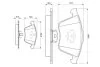 ГАЛЬМІВНІ КОЛОДКИ BOSCH 0 986 494 077 (фото 2)
