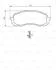 A_Колодки гальмівні дискові SUBARU Impreza 1,5-1,6 00-07 BOSCH 0986494373 (фото 1)