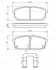 ДИСКОВI КОЛОДКИ ЗАДНI BOSCH 0 986 494 590 (фото 8)