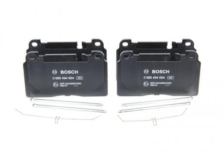 ГАЛЬМІВНІ КОЛОДКИ, ДИСКОВІ BOSCH 0 986 494 694