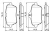 Гальмівні колодки дискові BOSCH 0 986 494 790 (фото 2)