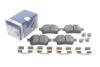 ДИСКОВI КОЛОДКИ ЗАДНI BOSCH 0 986 494 825 (фото 2)