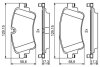 Гальмівні колодки дискові BOSCH 0 986 494 833 (фото 2)