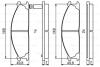 ГАЛЬМІВНІ КОЛОДКИ, ДИСКОВІ BOSCH 0 986 494 848 (фото 1)