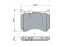 Гальмівні колодки дискові BOSCH 0 986 494 968 (фото 8)