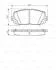 A_Колодки гальмівні дискові TOYOTA Yaris/Prius \'\'F "06>> PR2 BOSCH 0986495109 (фото 1)