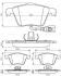 A_Колодки гальмівні дискові AUDI/VW S3/TT/Leon/Passat/Golf IV/V \&#039;\&#039;F \&#039;\&#039;&gt;&gt;08 PR2 BOSCH 0986495261 (фото 1)