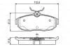 Колодки гальмівні дискові FORD Mustang "R \'\'04-10 - знято з вир-ва BOSCH 0986495401 (фото 1)