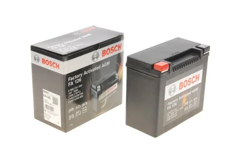 СВИНЦЕВА АКУМУЛЯТОРНА БАТАРЕЯ BOSCH 0 986 FA1 260