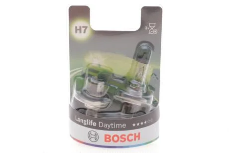 Лампа розжарювання H7 12V 55W PX26d Longlife Daytime (компл. 2шт) BOSCH 1 987 301 416