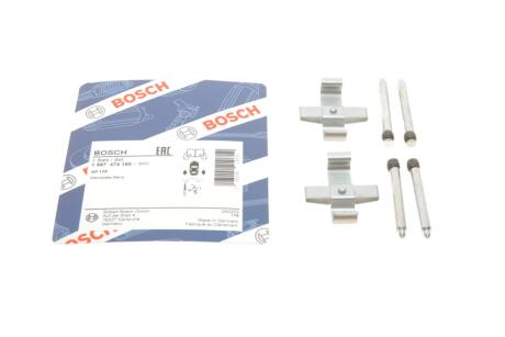 КМП гальм.колодок MB E 200/280/320/430 4matic \'\'2,0-4,3 \'\'93-02 BOSCH 1 987 474 180