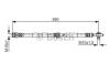 Гальмівний шланг AUDI/SKODA/VW A3 quattro/Octavia 1U2 4x4/Golf IV 4Motion \&#039;\&#039;F BOSCH 1987476849 (фото 1)