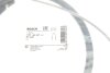 Гальмівний трос 1707mm SEAT/SKODA Toledo/Rapid \&#039;\&#039;R - знято з вир-ва BOSCH 1 987 482 457 (фото 2)