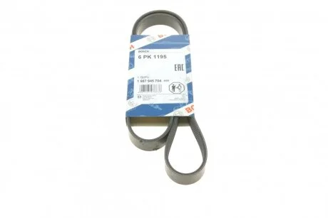 ПОЛІКЛИНОВИЙ РЕМІНЬ BOSCH 1 987 945 704