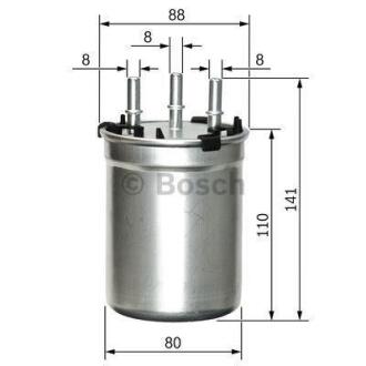 A_Фільтр паливний диз AUDI A1 \'\'1.6TDI \'\'10-15 BOSCH F026402834