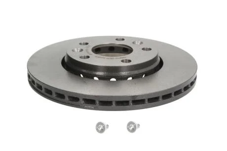 Диск гальмівний DACIA DUSTER 2010; LAGUNA III, MEGANE 07 - передн. BREMBO 09.A727.11