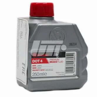 Гальм. рідина DOT4 0,25л. BREMBO L A4 002