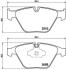 Колодка гальм. диск. BMW 5(F10) 523I,528I,520D,525D,530D 2010 - передн. BREMBO P 06 055 (фото 1)