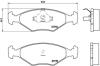 Гальмівні колодки дискові BREMBO P23 040 (фото 1)