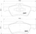 Гальмівні колодки дискові BREMBO P24 159 (фото 1)