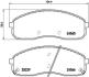 Гальмівні колодки дискові BREMBO P30 058 (фото 1)