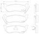 Гальмівні колодки дискові BREMBO P37 009 (фото 1)