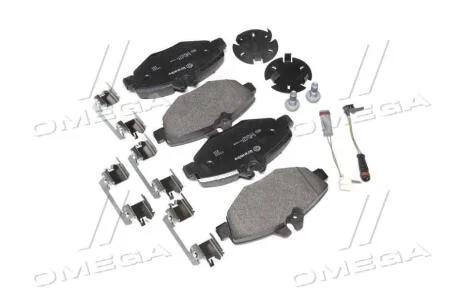 Колодка гальм. диск. MB E-CLASS (W211), E-CLASS KOMBI (S211) передн. BREMBO P 50 049