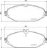 Гальмівні колодки дискові BREMBO P50 124 (фото 1)