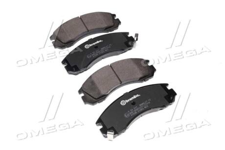 Колодка гальм. диск. MITSUBISHI GALANT IV (E3_A) передн. BREMBO P 54 017