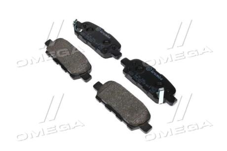 Колодка гальм. диск. INFINITI FX, NISSAN X-TRAIL (T30) задн. BREMBO P 56 046