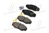 Колодка гальм. диск. OPEL VIVARO 01-, RENAULT TRAFIC 01- передн. BREMBO P 56 061 (фото 2)