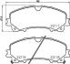 Гальмівні колодки дискові BREMBO P56 106 (фото 1)