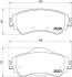 Гальмівні колодки дискові BREMBO P61 105 (фото 1)