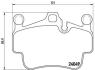 Гальмівні колодки дискові BREMBO P65 014 (фото 1)