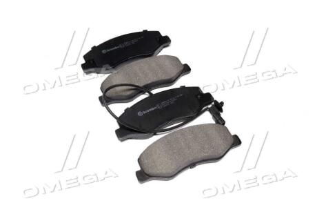 Колодка гальм. диск. OPEL MOVANO B 2.3CDTI 2010-, RENAULT MASTER IV 2010- задн. BREMBO P 68 061