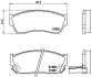 Гальмівні колодки дискові BREMBO P79 005 (фото 1)