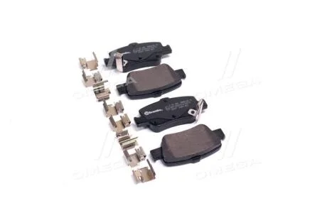 Колодка гальм. диск. TOYOTA AURIS, COROLLA задн. BREMBO P 83 080