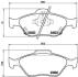 Гальмівні колодки дискові BREMBO P83 085 (фото 1)