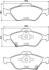 Гальмівні колодки дискові BREMBO P83 159 (фото 1)