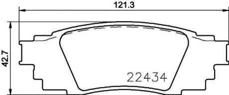 Гальмівні колодки дискові BREMBO P83 160