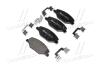 Колодка гальм. диск. SKODA FABIA 1.2-1.6 2007-2014, VW POLO 1.6 2010 - передн. BREMBO P 85 121 (фото 2)