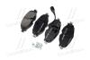 Колодка гальм. диск. SKODA OCTAVIA 1.2-2.0TDI 2012-, VW GOLF VII 1.2-2.0TDI 2012 - передн. (B BREMBO P 85 126 (фото 3)