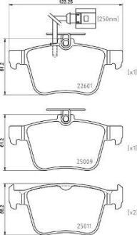 Гальмівні колодки дискові BREMBO P85 162