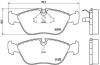 Гальмівні колодки дискові BREMBO P86 013 (фото 1)